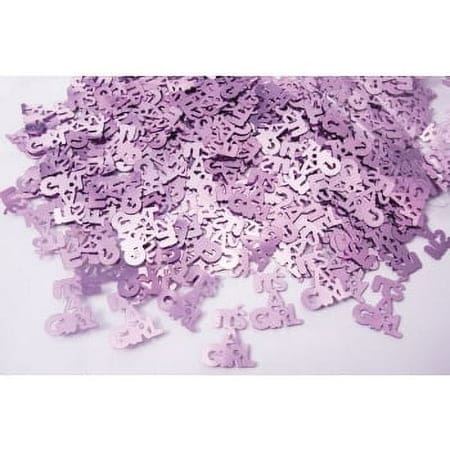 CONFETTI ITS A GIRL