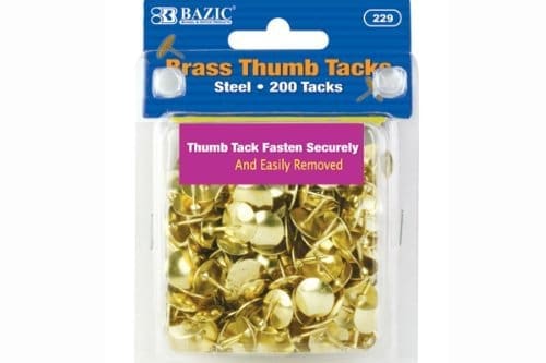 229 thumb tack gold