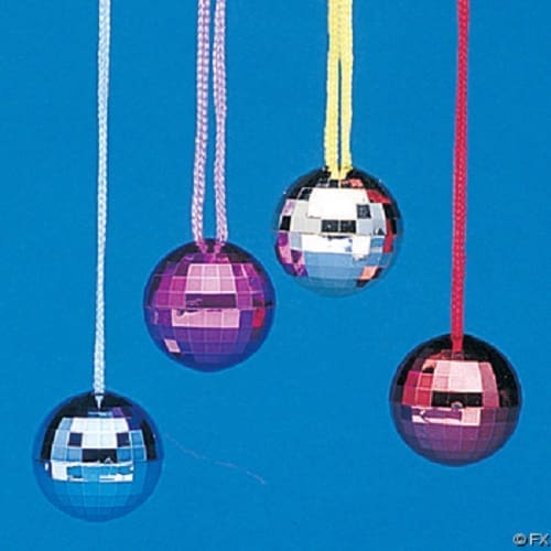 24/201 disco ball necklaces