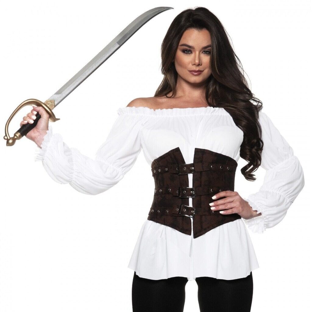 30471L/XL Pirate Shirt and Cincher