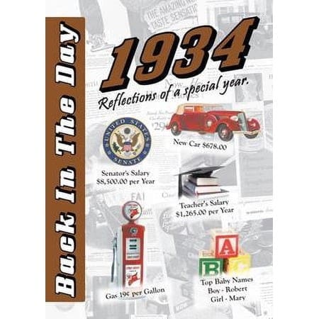 B1934 back in day 1934