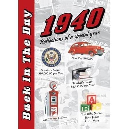 B1940 back in day 1940