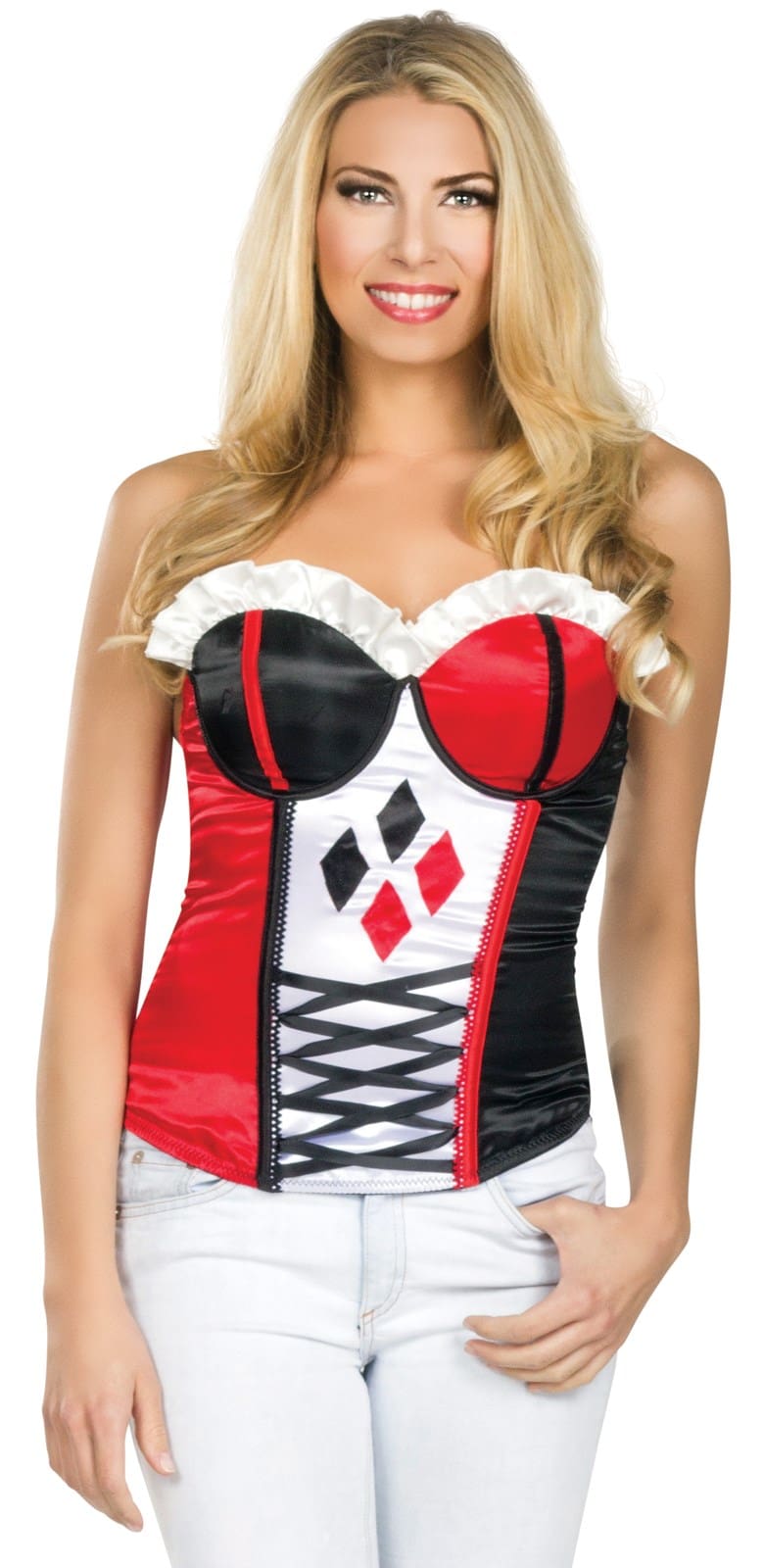 HARLEY QUINN BUSTIER SM