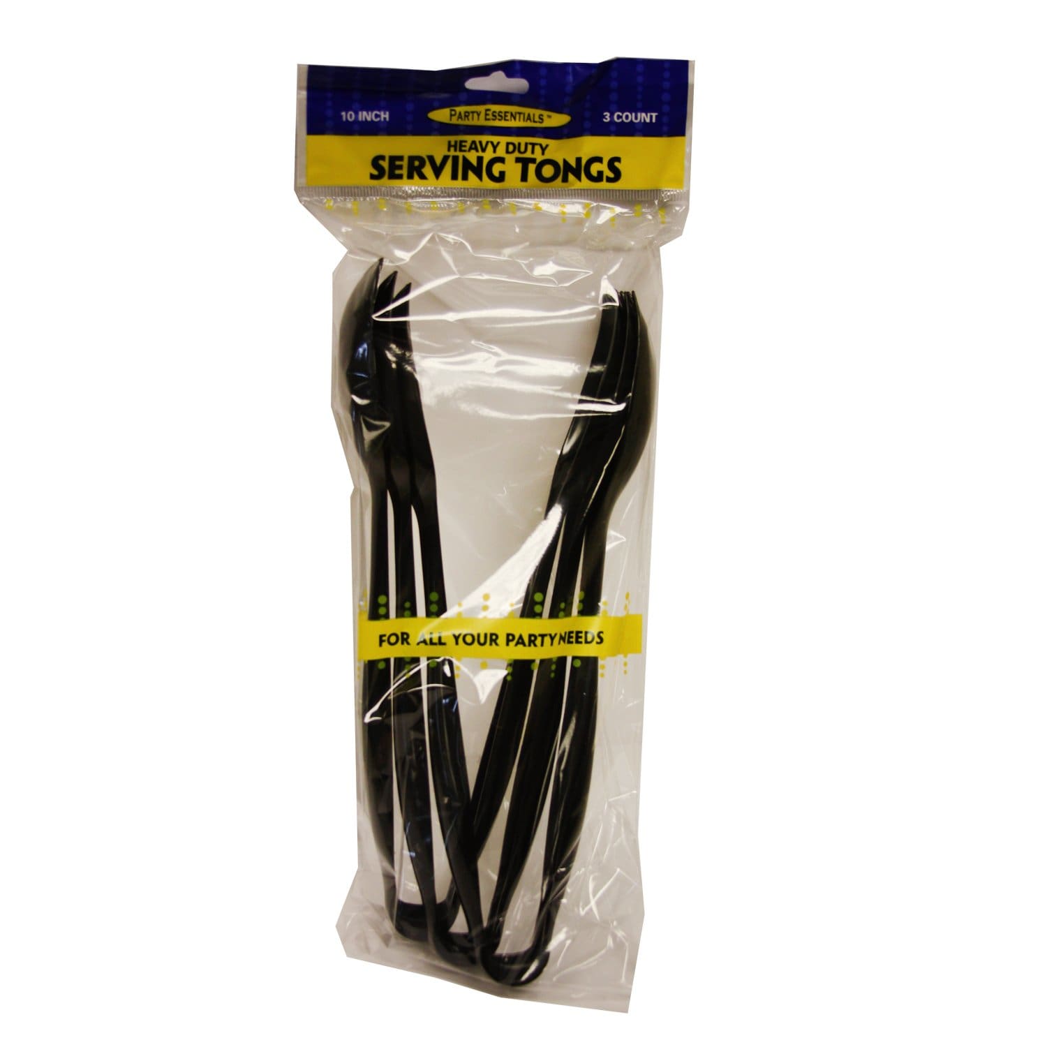 N303776 HD SERVING TONGS BLACK