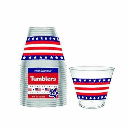 N92050 9OZ TUMBLER PATRIOTIC